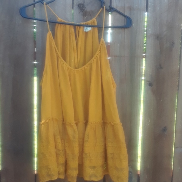 Babydolll Anthropology Brand Summer top - Picture 1 of 6